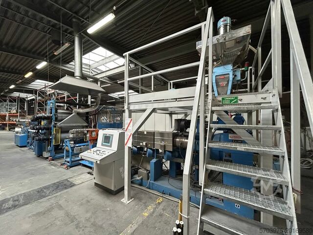 AMUT EA 100 extrusion line for ABS/PP AMUT EA 100