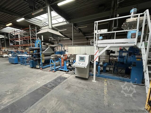 AMUT EA 100 extrusion line for ABS/PP AMUT EA 100