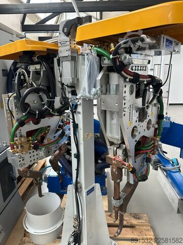 Industrial robot Nimak Punktschweißzange