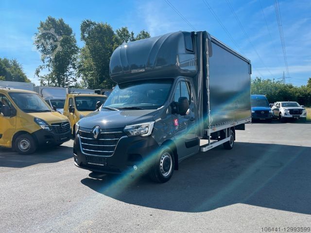 Transporter with flatbed & tarpaulin RENAULT Master RED/Pritsche Plane/höhe Verstellbar