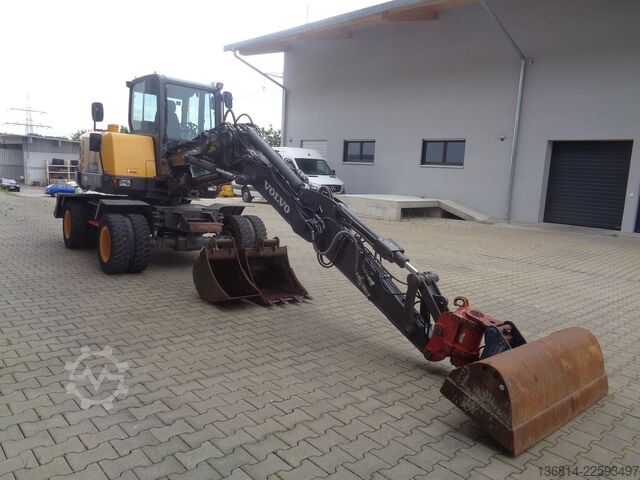 Mobilbagger VOLVO EW60E Powertilt HS03 + Löffelpaket Klima