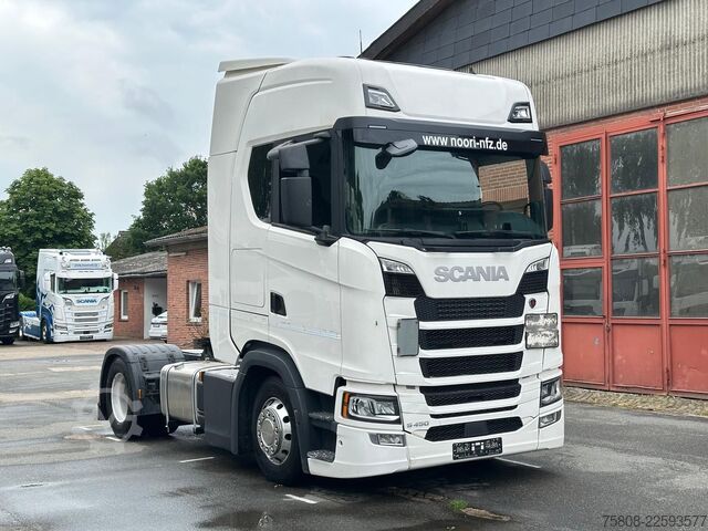 Gefahrgut LKW SCANIA S450 ADR EXII/ EXIII Retarder ACC 2Tanks PTO