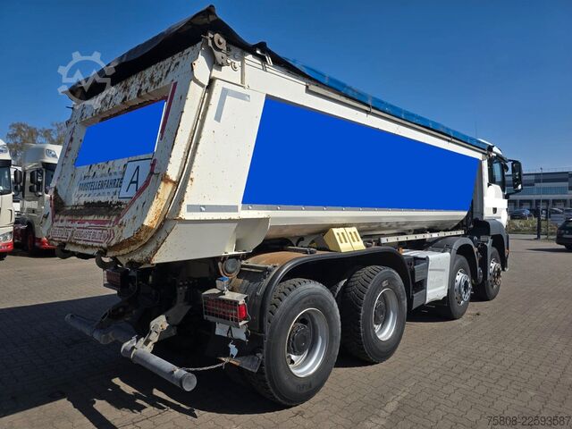 Kipper LKW MAN TGS 35.420 8x4BB Muldenkipper Schmitz Stahl