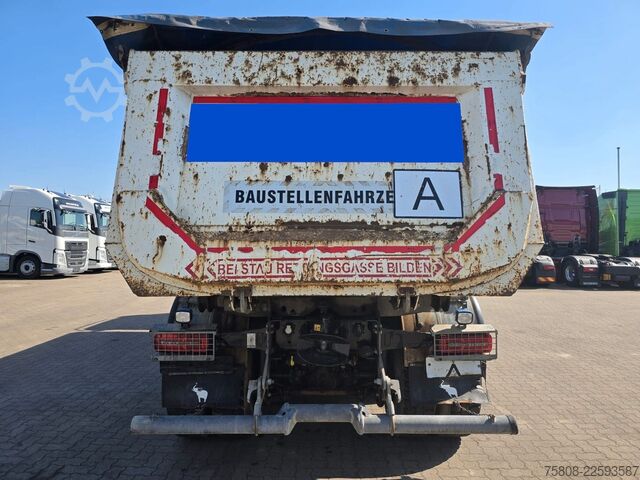 Kipper LKW MAN TGS 35.420 8x4BB Muldenkipper Schmitz Stahl