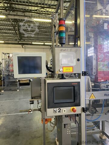 Bag forming, filling and sealing machine Ishida - Rovema - Paal Filling, weighing and packaging line