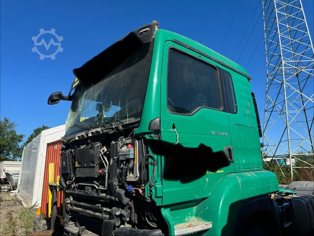 Standard tractor unit MAN TGS 18.480 Hydrodrive 4x4 beschädigt