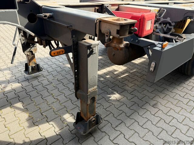 Swap body semitrailer BROSHUIS MFCC-HD 3-Achs Containerchassis