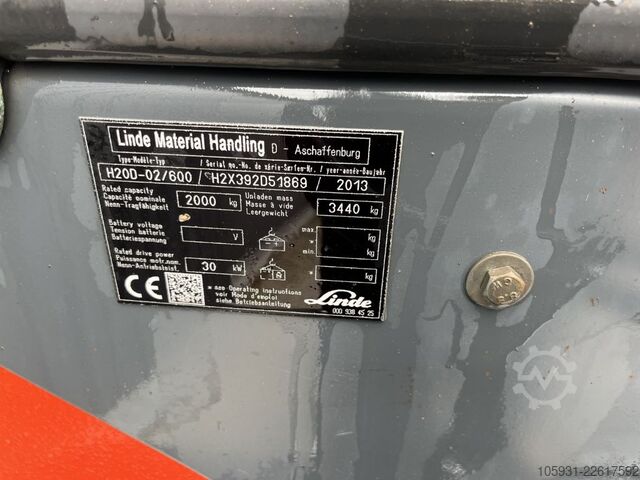 Diesel Forklift Linde H20D-02/600