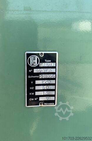 Flachschleifmaschine Ernault Somua FU 660