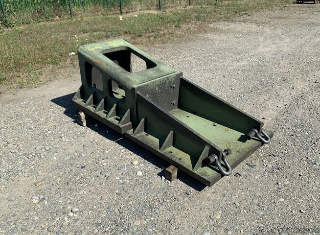 Paar Gusseisen-Winkelplatten Paire d'équerres en fonte 2075 x 1000 x 700 mm