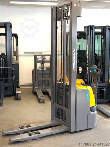 High lift truck pedestrian Jungheinrich EJC 112 - Service Neu - nur 3143 Std. 81% Batterie