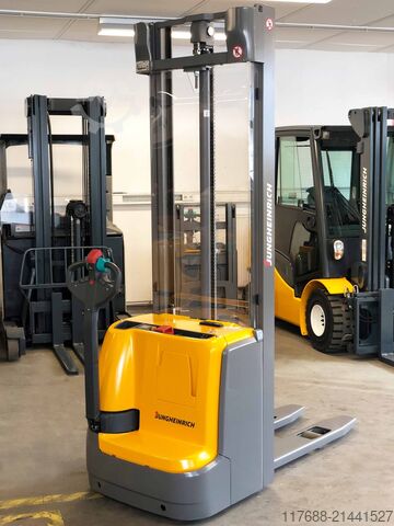 High lift truck pedestrian Jungheinrich EJC 112 - Service Neu - nur 3143 Std. 81% Batterie