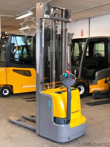 High lift truck pedestrian Jungheinrich EJC 112 - Service Neu - nur 3143 Std. 81% Batterie