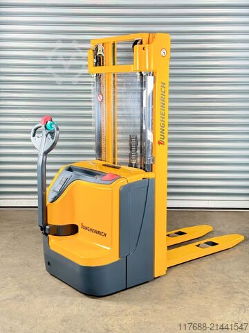 High lift truck pedestrian Jungheinrich EJC 216 - Service Neu - nur 2826 Std- Batterie 82%