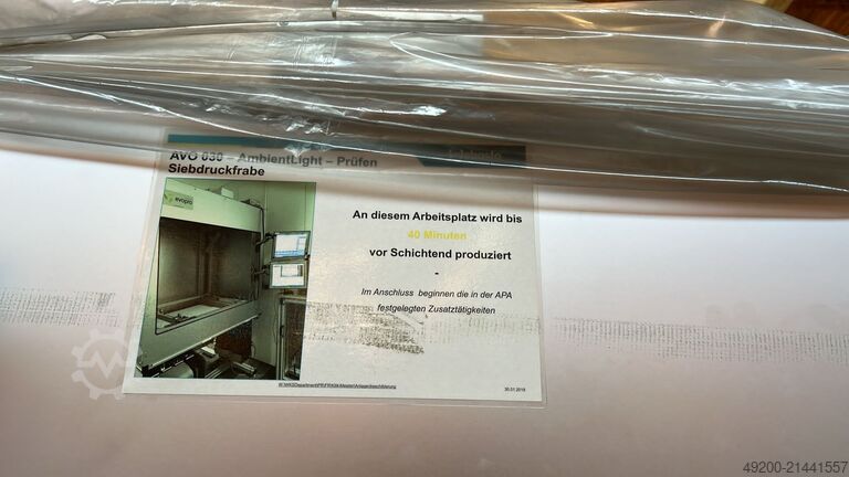 Test bench printing evopro AmbientLight P585