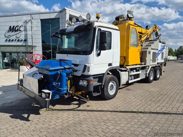 Superstructure with concrete pump Amv 7450D - Shotcrete Robot