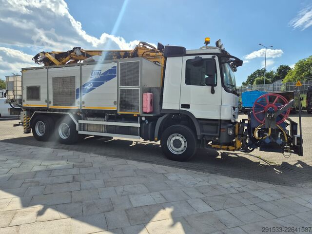 Superstructure with concrete pump Amv 7450D - Shotcrete Robot