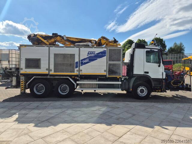 Superstructure with concrete pump Amv 7450D - Shotcrete Robot