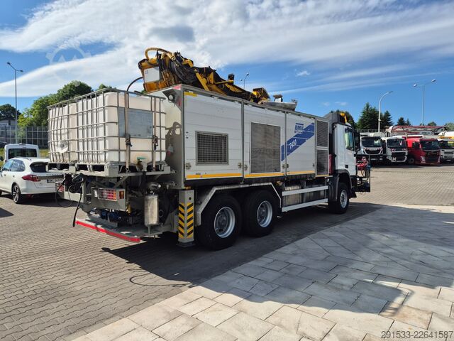 Superstructure with concrete pump Amv 7450D - Shotcrete Robot