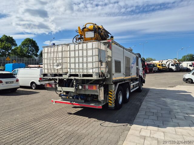 Superstructure with concrete pump Amv 7450D - Shotcrete Robot