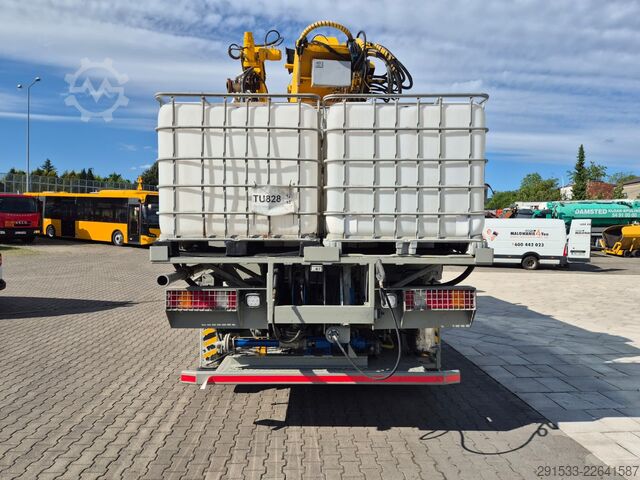 Superstructure with concrete pump Amv 7450D - Shotcrete Robot