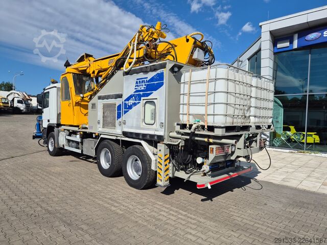 Superstructure with concrete pump Amv 7450D - Shotcrete Robot
