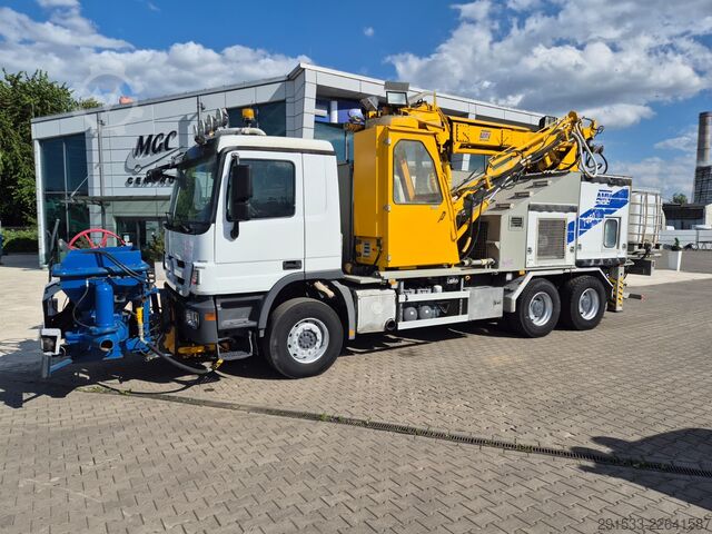Superstructure with concrete pump Amv 7450D - Shotcrete Robot
