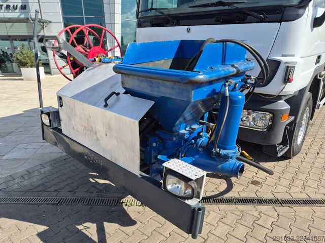 Superstructure with concrete pump Amv 7450D - Shotcrete Robot