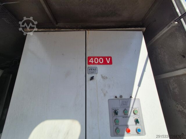 Superstructure with concrete pump Amv 7450D - Shotcrete Robot