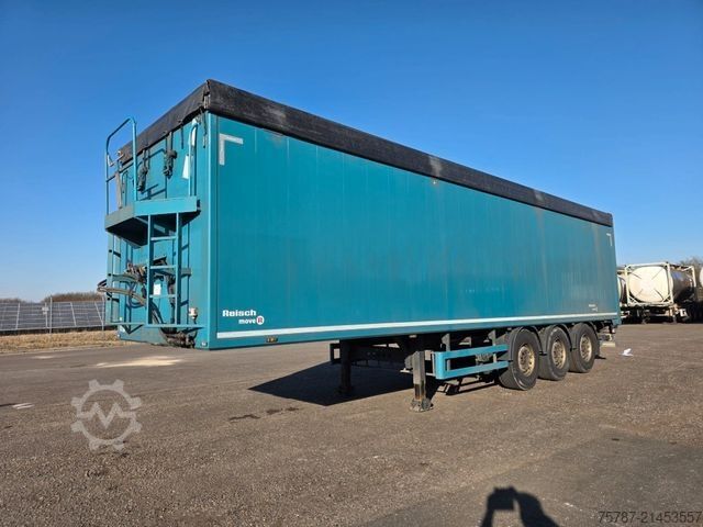 Walking floor semitrailer REISCH Schubboden, RSBS-3-10, Lift, guter Zustand