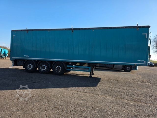 Walking floor semitrailer REISCH Schubboden, RSBS-3-10, Lift, guter Zustand