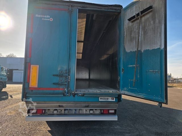 Walking floor semitrailer REISCH Schubboden, RSBS-3-10, Lift, guter Zustand