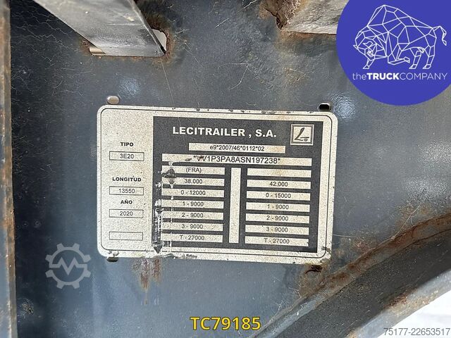 Platform trailer LeciTrailer 