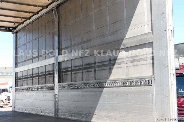 Anhänger mit Pritsche & Plane Lanz + Marti EU 18 Durchladesystem Bordwände