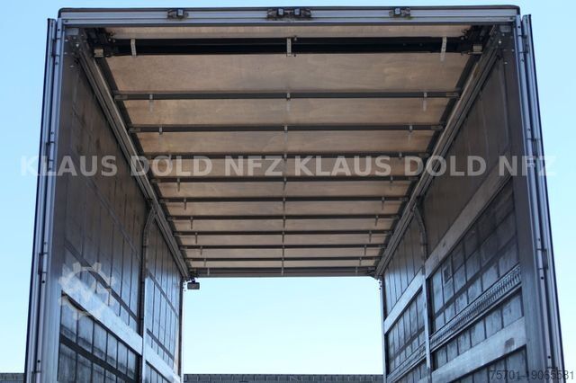 Anhänger mit Pritsche & Plane Lanz + Marti EU 18 Durchladesystem Bordwände