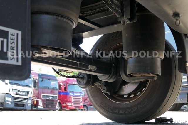 Anhänger mit Pritsche & Plane Lanz + Marti EU 18 Durchladesystem Bordwände