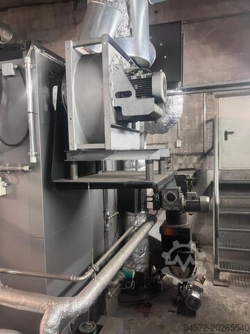 Woodchip boiler Fröling Turbomat 500 wood-chip biomass boiler (2009)