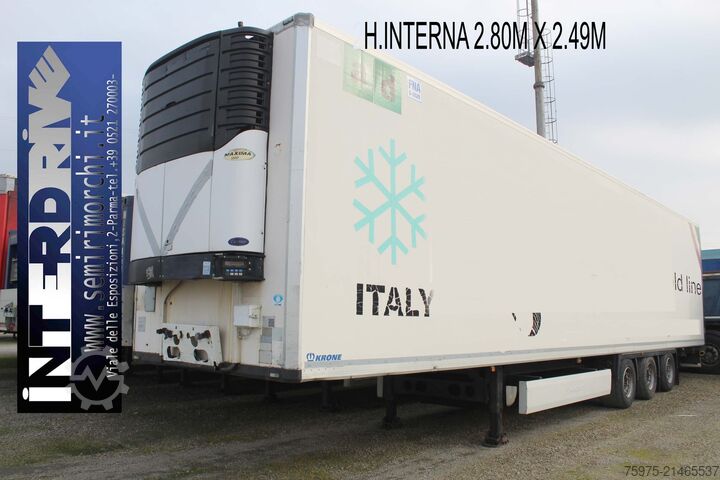 Reefer semitrailer Krone semirimorchio frigorifero mega usato