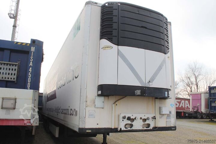 Reefer semitrailer Krone semirimorchio frigorifero mega usato