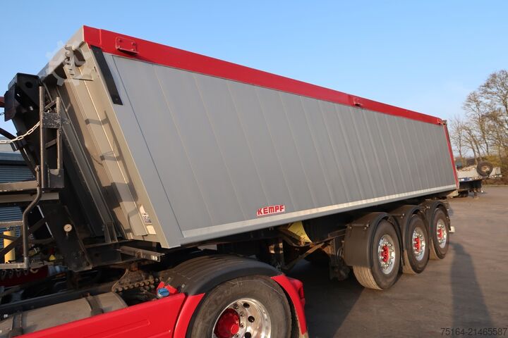 Tipper semitrailer KEMPF SKM 35/3 AK Alukastenmulde