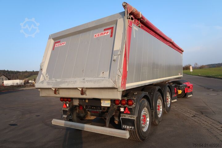 Tipper semitrailer KEMPF SKM 35/3 AK Alukastenmulde