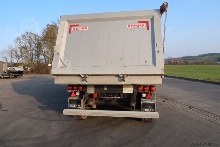 Tipper semitrailer KEMPF SKM 35/3 AK Alukastenmulde