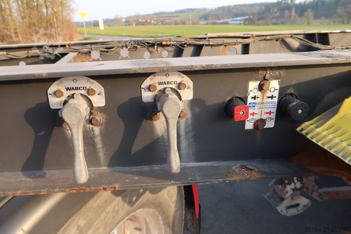 Tipper semitrailer KEMPF SKM 35/3 AK Alukastenmulde