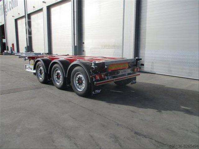 Semi-trailer containerchassis Fliegl SDS 380 Containerchassis Vario V1