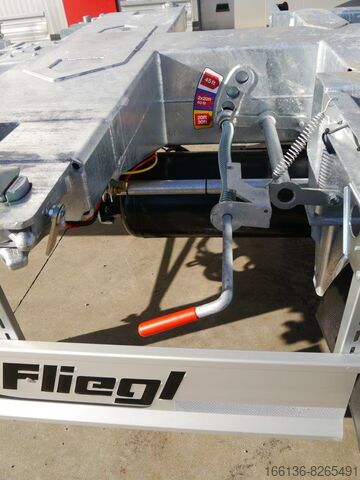 Semi-trailer containerchassis Fliegl SDS 380 Containerchassis Vario V1