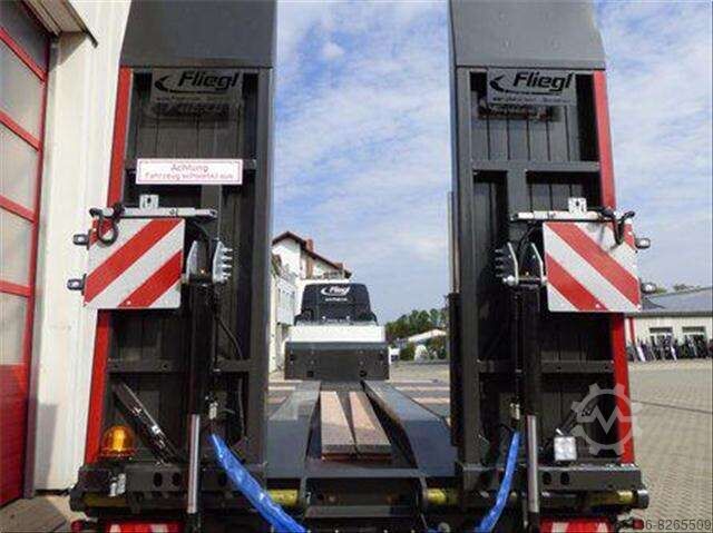 Tieflader Fliegl SDS 510 mit Tiefbett