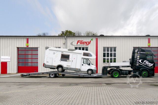 Low loader trailer Fliegl SES 210 Schatzträger für LKW Transport