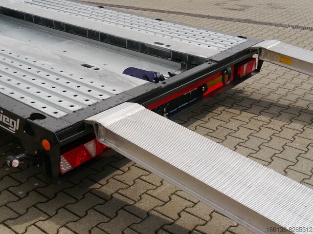 Low loader trailer Fliegl SES 210 Schatzträger für LKW Transport