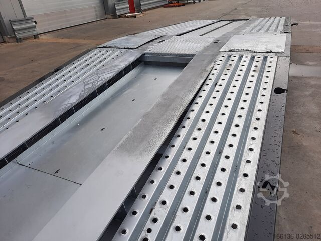 Low loader trailer Fliegl SES 210 Schatzträger für LKW Transport