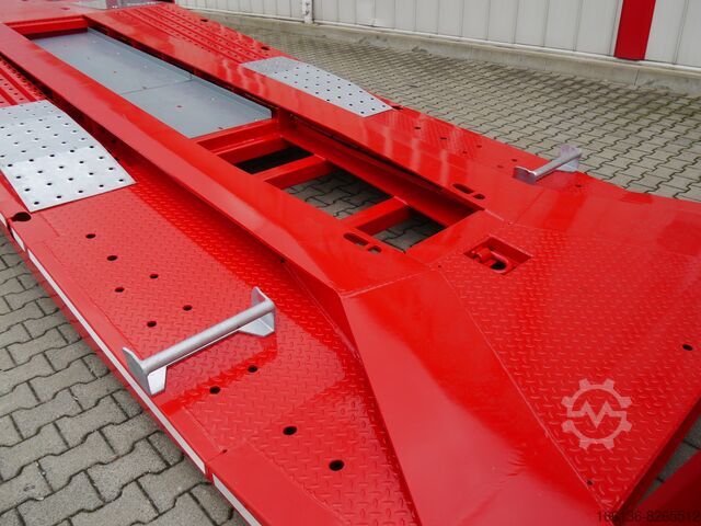 Low loader trailer Fliegl SES 210 Schatzträger für LKW Transport